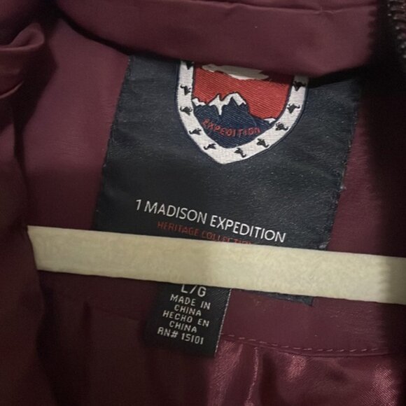 Heavy Cold Weather Woman’s Coat, 1 Madison Expedition, Size Large - Picture 4 of 8